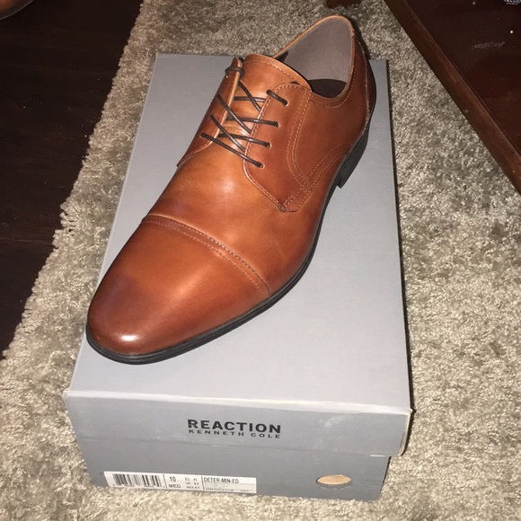 Kenneth Cole Reaction Leather Cap-Toe Oxford - Picture 1 of 3